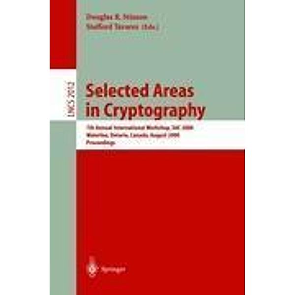 Selected Areas in Cryptography