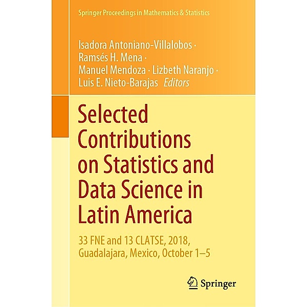 Selected Contributions on Statistics and Data Science in Latin America / Springer Proceedings in Mathematics & Statistics Bd.301