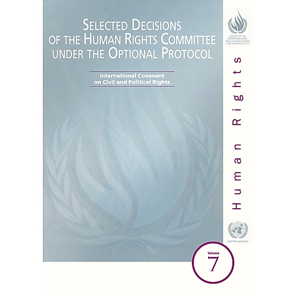 Selected Decisions of the Human Rights Committee under the Optional Protocol