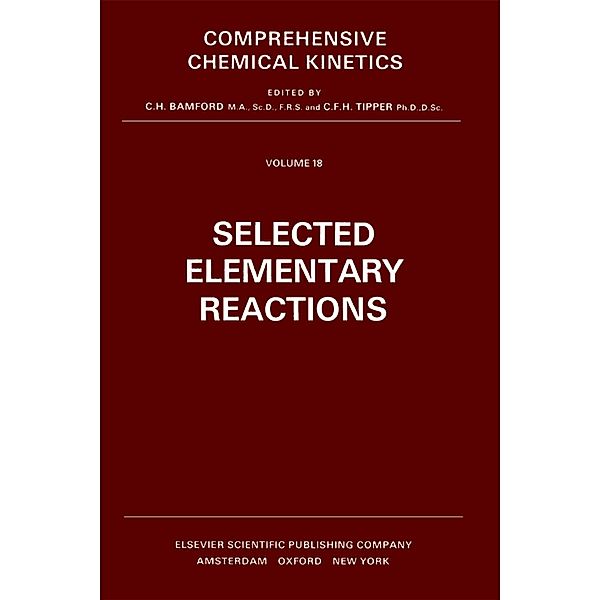 Selected Elementary Reactions