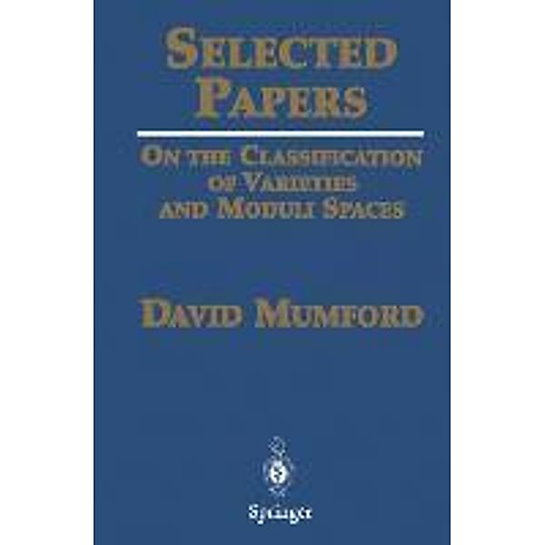 Selected Papers, David Mumford