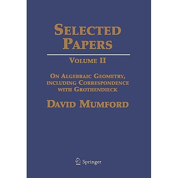 Selected Papers II, David Mumford