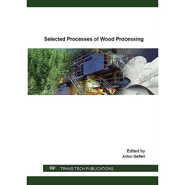 Selected Processes of Wood Processing