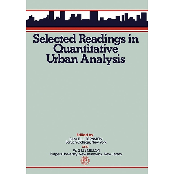 Selected Reading in Quantitative Urban Analysis
