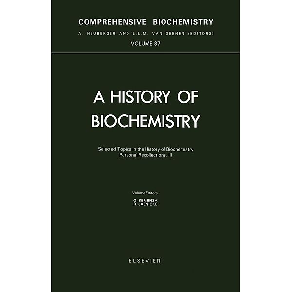 Selected Topics in the History of Biochemistry. Personal Recollections. Part III