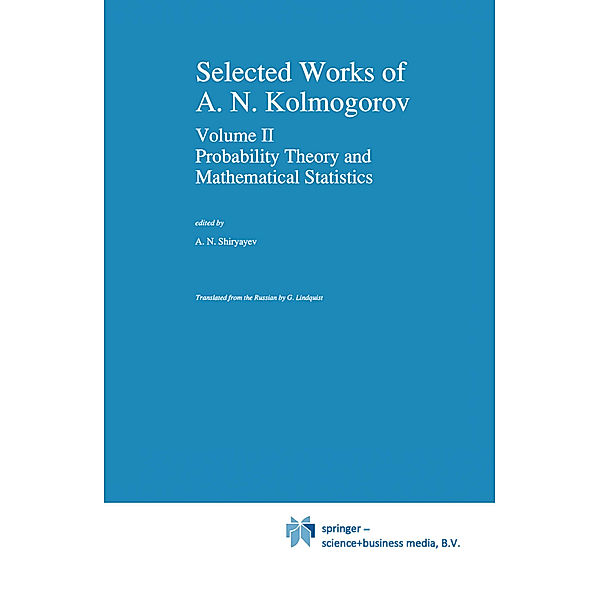 Selected Works II, Andrei N. Kolmogorov