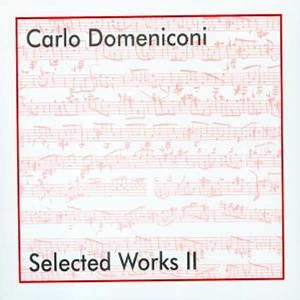 Selected Works Vol.2, Carlo Domeniconi