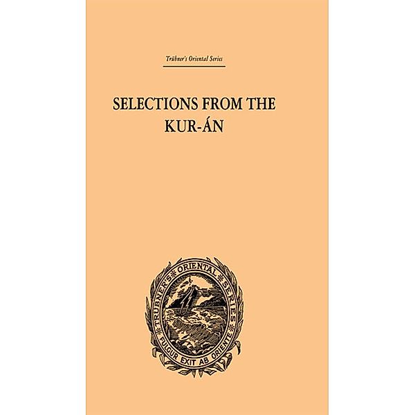 Selections from the Kuran, Edward William Lane