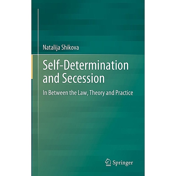 Self-Determination and Secession, Natalija Shikova