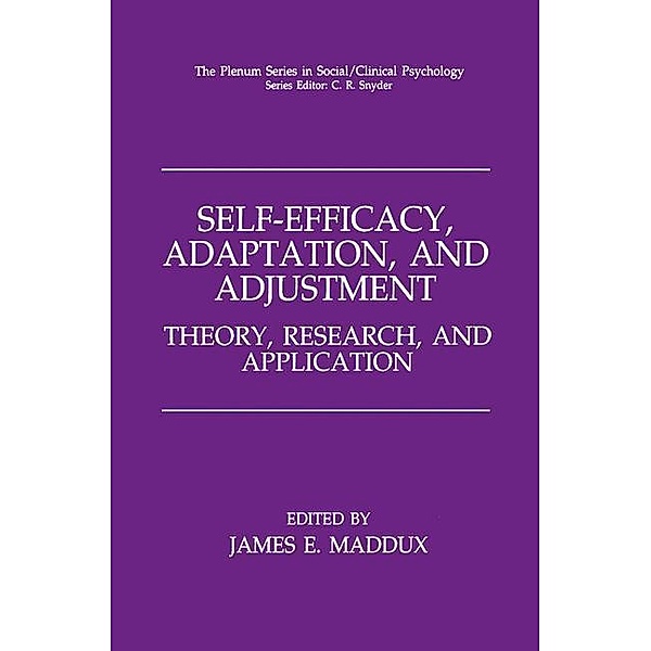 Self-Efficacy, Adaptation, and Adjustment