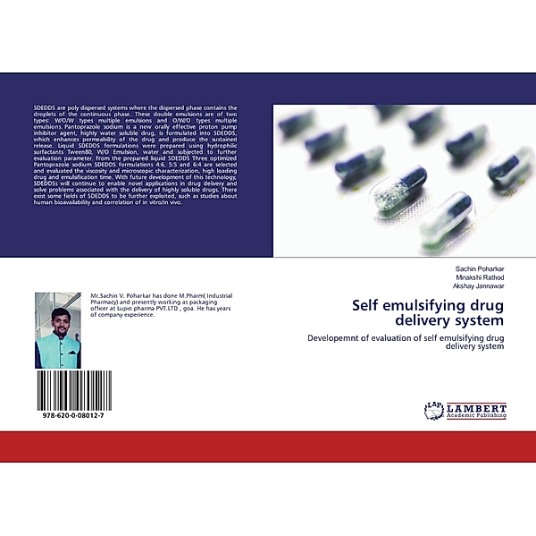 Self emulsifying drug delivery system, Sachin Poharkar, Minakshi Rathod, Akshay Jannawar