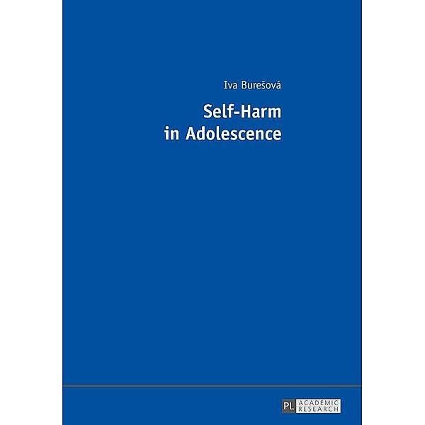 Self-Harm in Adolescence, Buresova Iva Buresova