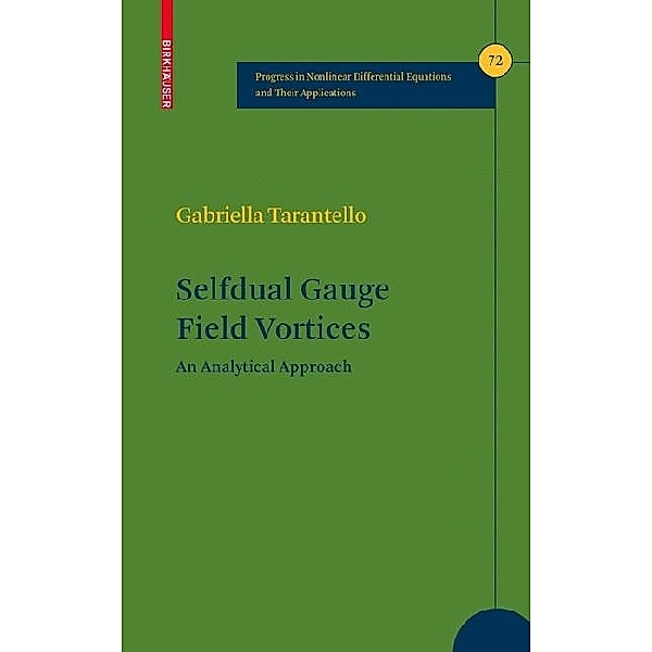 Selfdual Gauge Field Vortices, Gabriella Tarantello