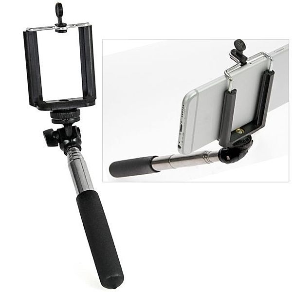 Selfie Stick, ausziehbarer Handy-Halter, ca. 60 cm