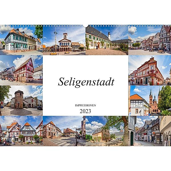 Seligenstadt Impressionen (Wandkalender 2023 DIN A2 quer), Dirk Meutzner