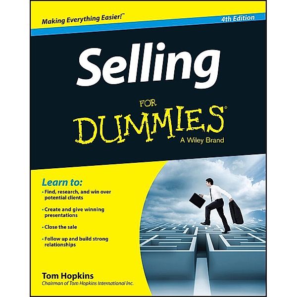 Selling For Dummies, Tom Hopkins