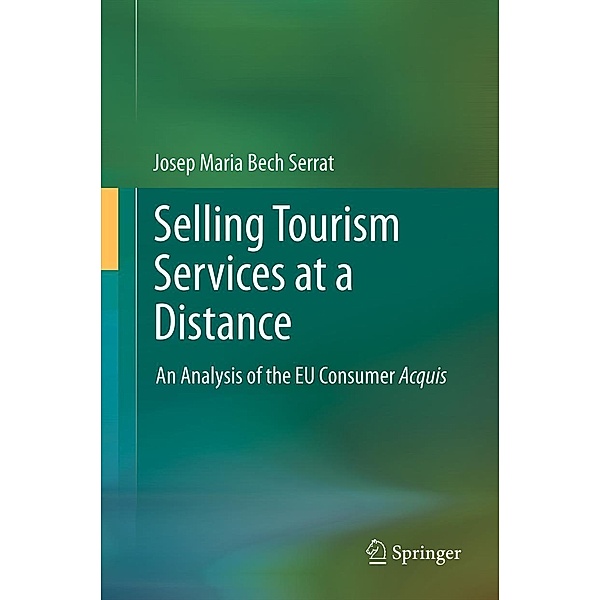 Selling Tourism Services at a Distance, Josep Maria Bech Serrat