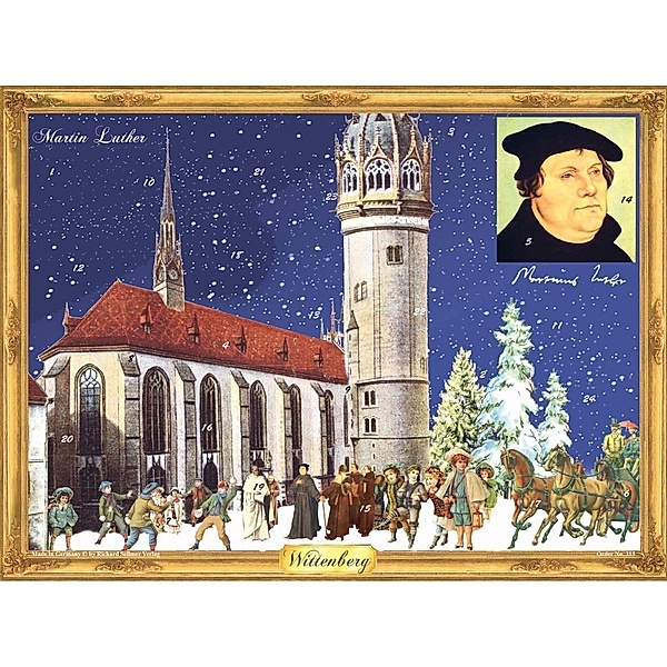 Sellmer, F: Adventskalender Wittenberg - Martin Luther, Frank Sellmer
