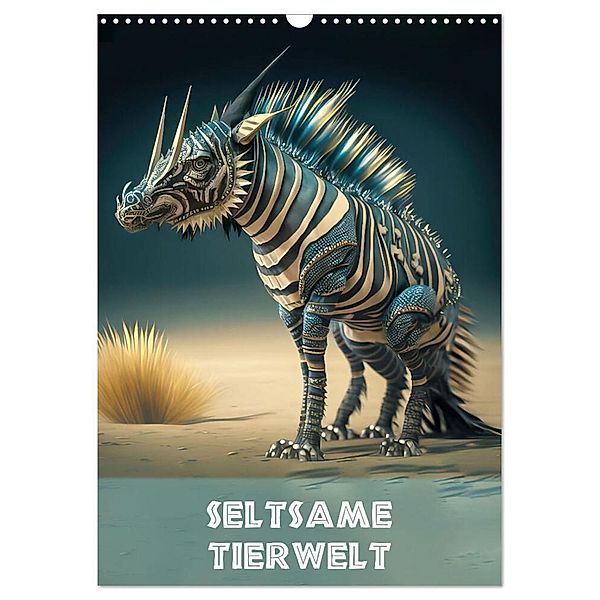 Seltsame Tierwelt (Wandkalender 2024 DIN A3 hoch), CALVENDO Monatskalender, Liselotte Brunner-Klaus