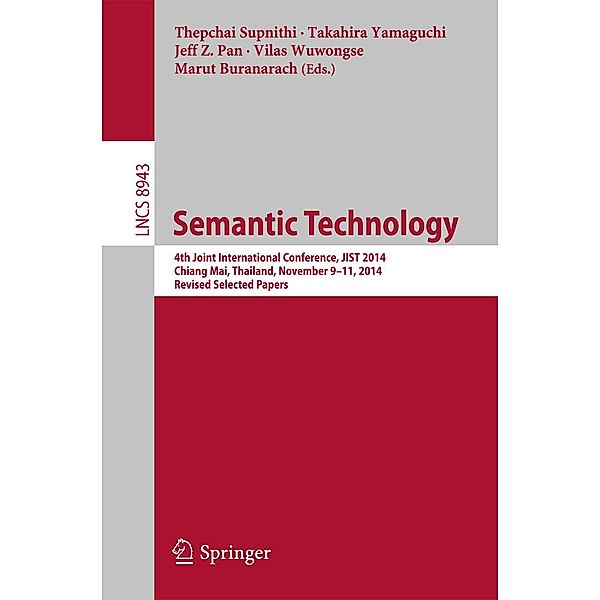 Semantic Technology / Lecture Notes in Computer Science Bd.8943