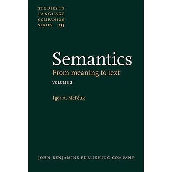 Semantics, Igor Mel'cuk