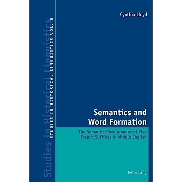 Semantics and Word Formation, Cynthia Lloyd