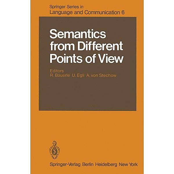 Semantics from Different Points of View