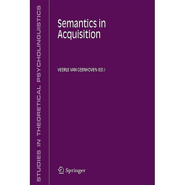 Semantics in Acquisition