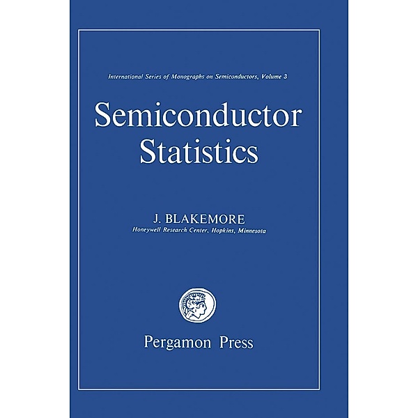 Semiconductor Statistics, J. S. Blakemore