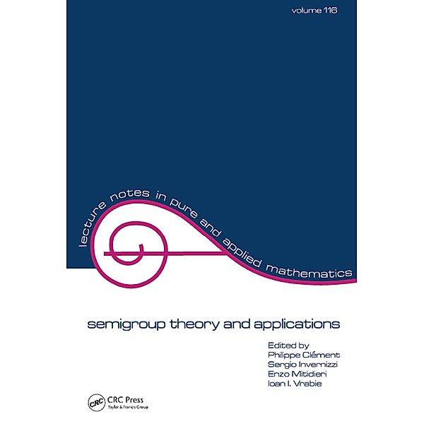 semigroup theory and applications, Phillipe Clement