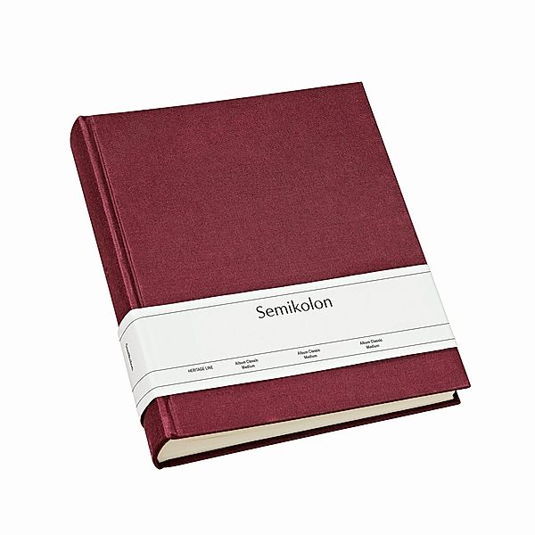 Semikolon Album Classic Medium burgundy