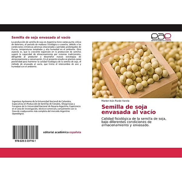Semilla de soja envasada al vacío, Marlon Iván Pardo Varela
