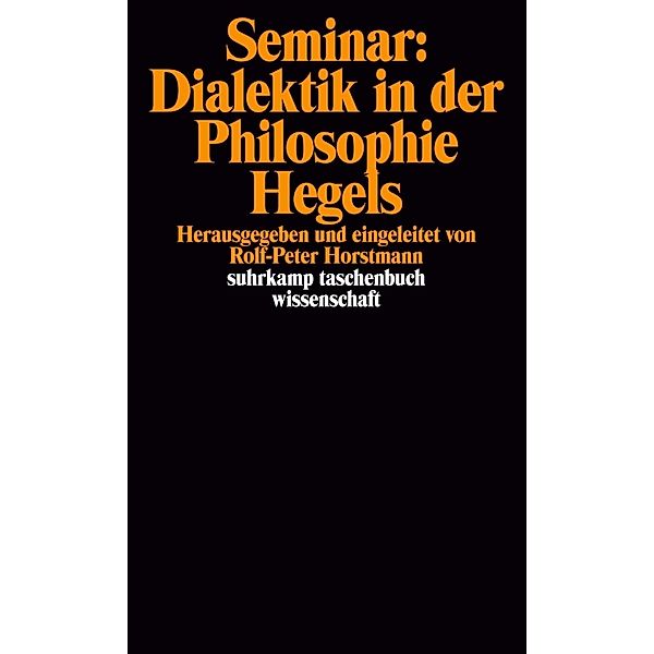 Seminar 'Dialektik in der Philosophie Hegels'