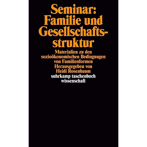 Seminar: Familie und Gesellschaftsstruktur