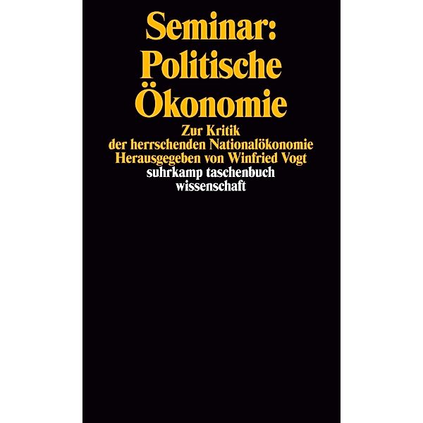 Seminar: Politische Ökonomie