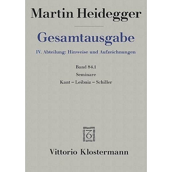Seminare, Martin Heidegger