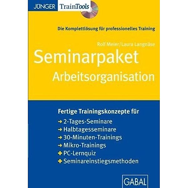 Seminarpaket Arbeitsorganisation, CD-ROM, Rolf Meier