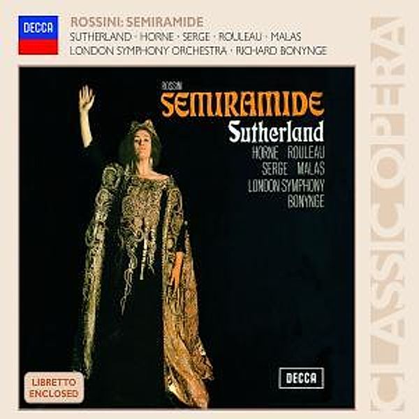 Semiramide, J. Sutherland, M. Horne, R. Bonynge, Lso