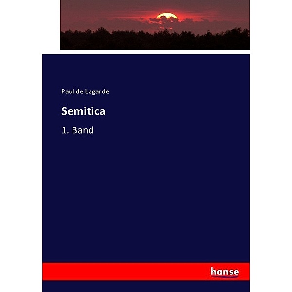 Semitica, Paul de Lagarde