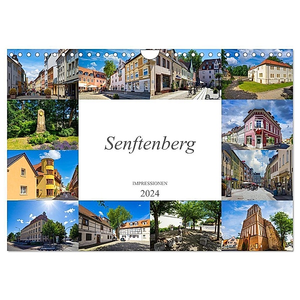Senftenberg Impressionen (Wandkalender 2024 DIN A4 quer), CALVENDO Monatskalender, Dirk Meutzner