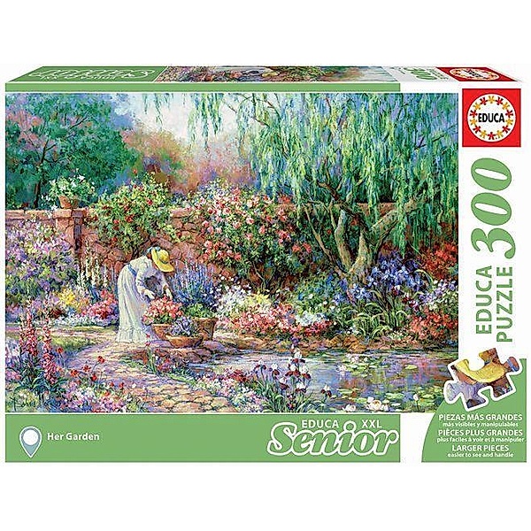 Senior Puzzle Her garden  (Puzzle)