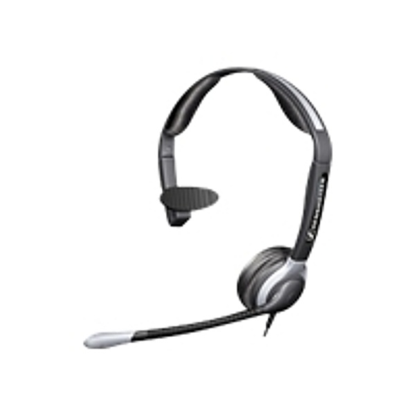 SENNHEISER CC 510 Einseitiges kabelgebundenes Kopfbuegel Headset mit Kugelgelenk Schlaefenstuetze Ultra Noise Cancelling