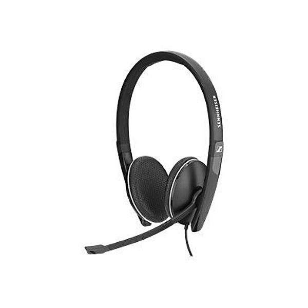 SENNHEISER SC 165 binaurales beidseitiges Headset mit 3,5-mm Klinke für Telefone/Tablets mit 3,5 mm-Anschluss