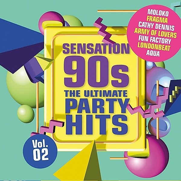 Sensation 90s Vol. 2 - The Ultimate Party Hits (2 CDs), Various