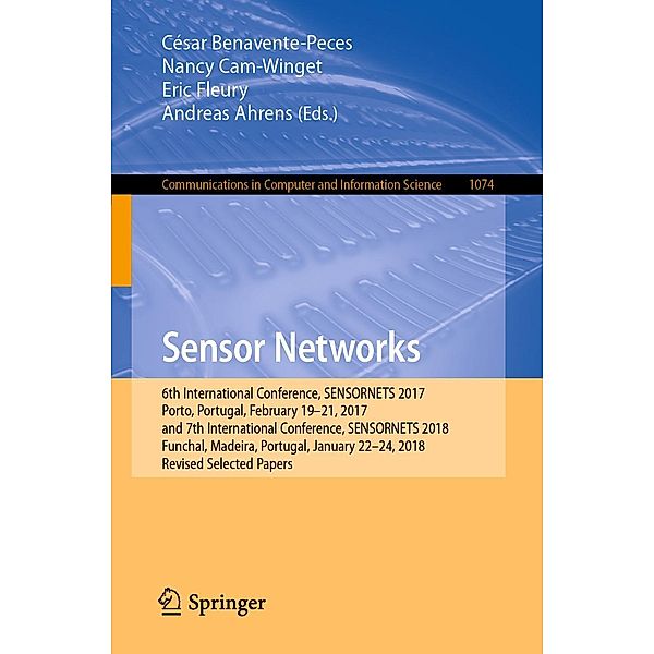 Sensor Networks / Communications in Computer and Information Science Bd.1074