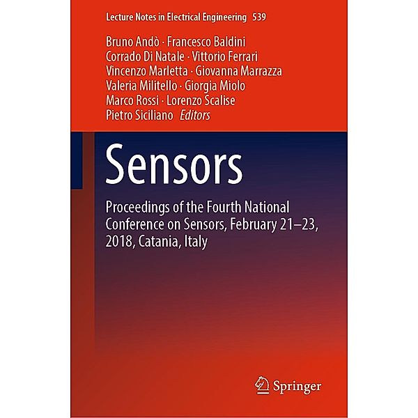 Sensors / Lecture Notes in Electrical Engineering Bd.539