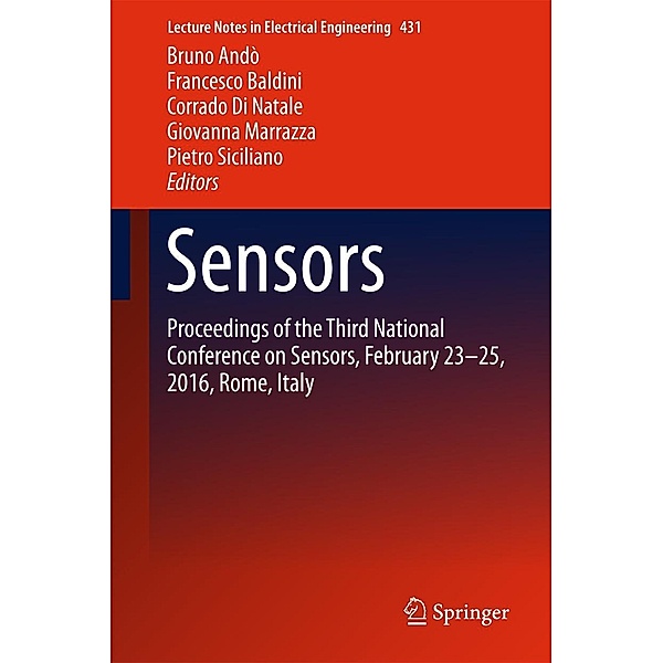 Sensors / Lecture Notes in Electrical Engineering Bd.431