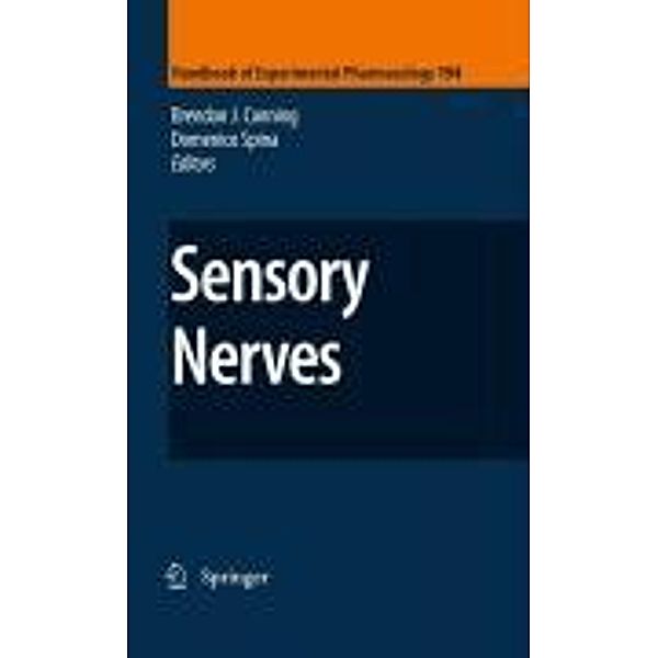 Sensory Nerves / Handbook of Experimental Pharmacology Bd.194