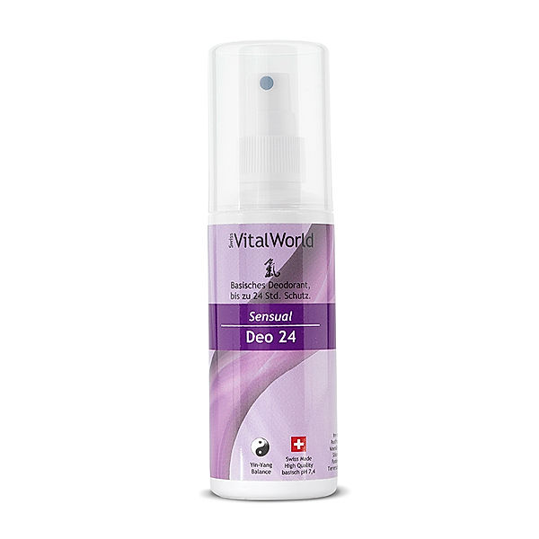 Sensual Deo 24 - ohne Aluminium, 100ml von VitalWorld