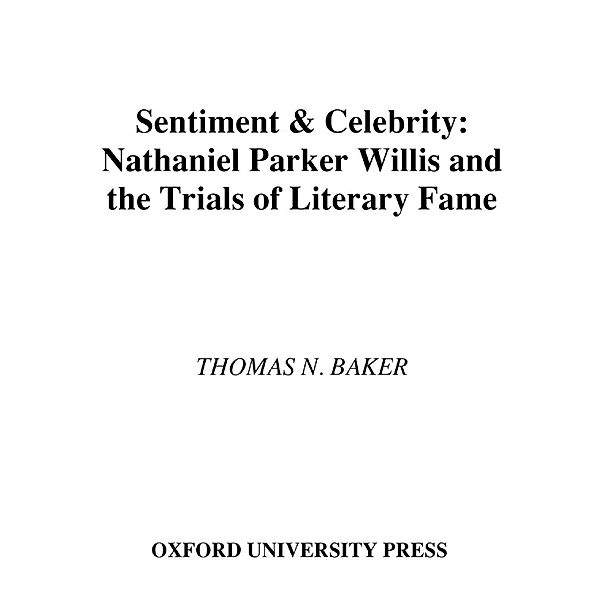 Sentiment and Celebrity, Thomas N. Baker